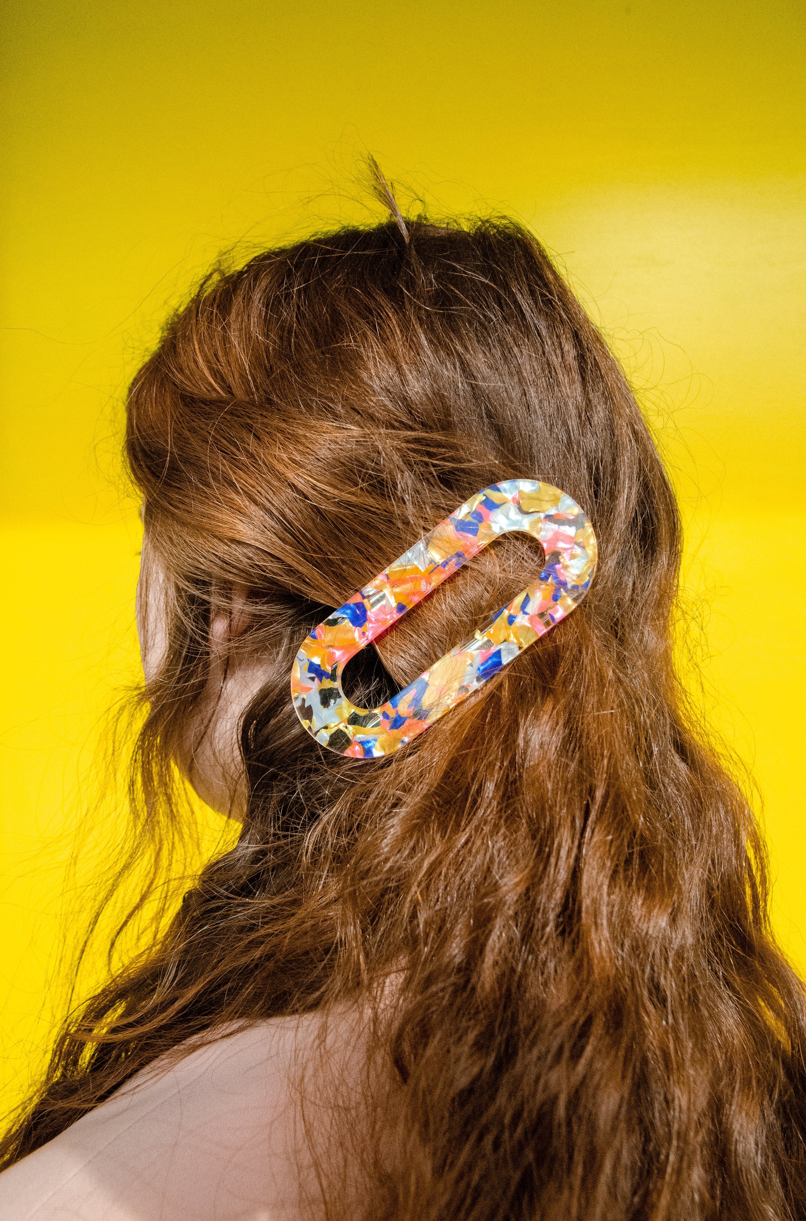 Large Oval Barrette