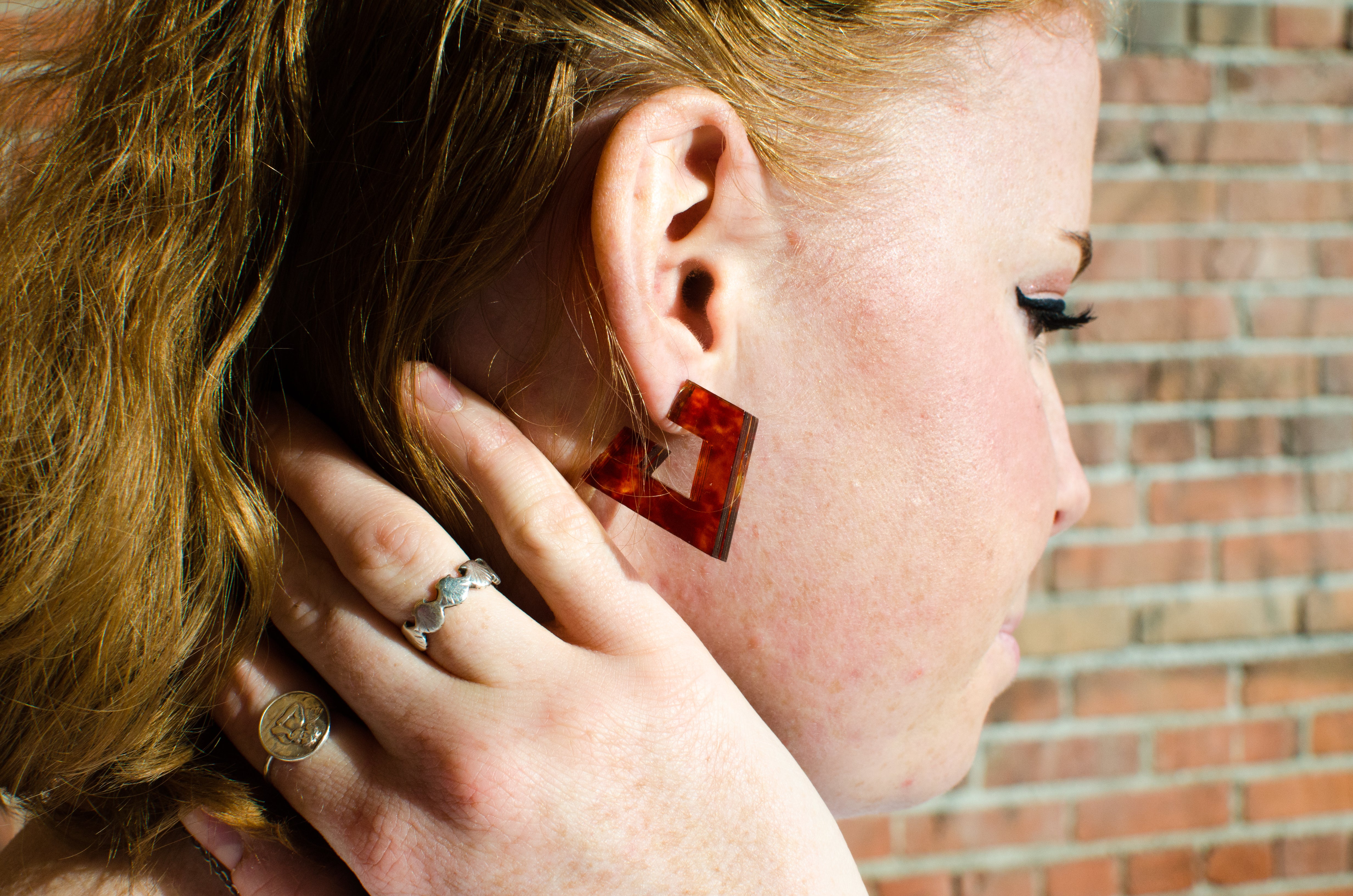 Trapezoid Earrings