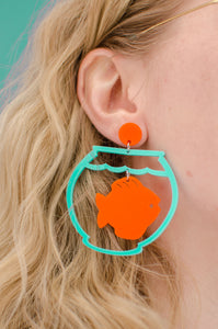 Fish Bowl Earrings