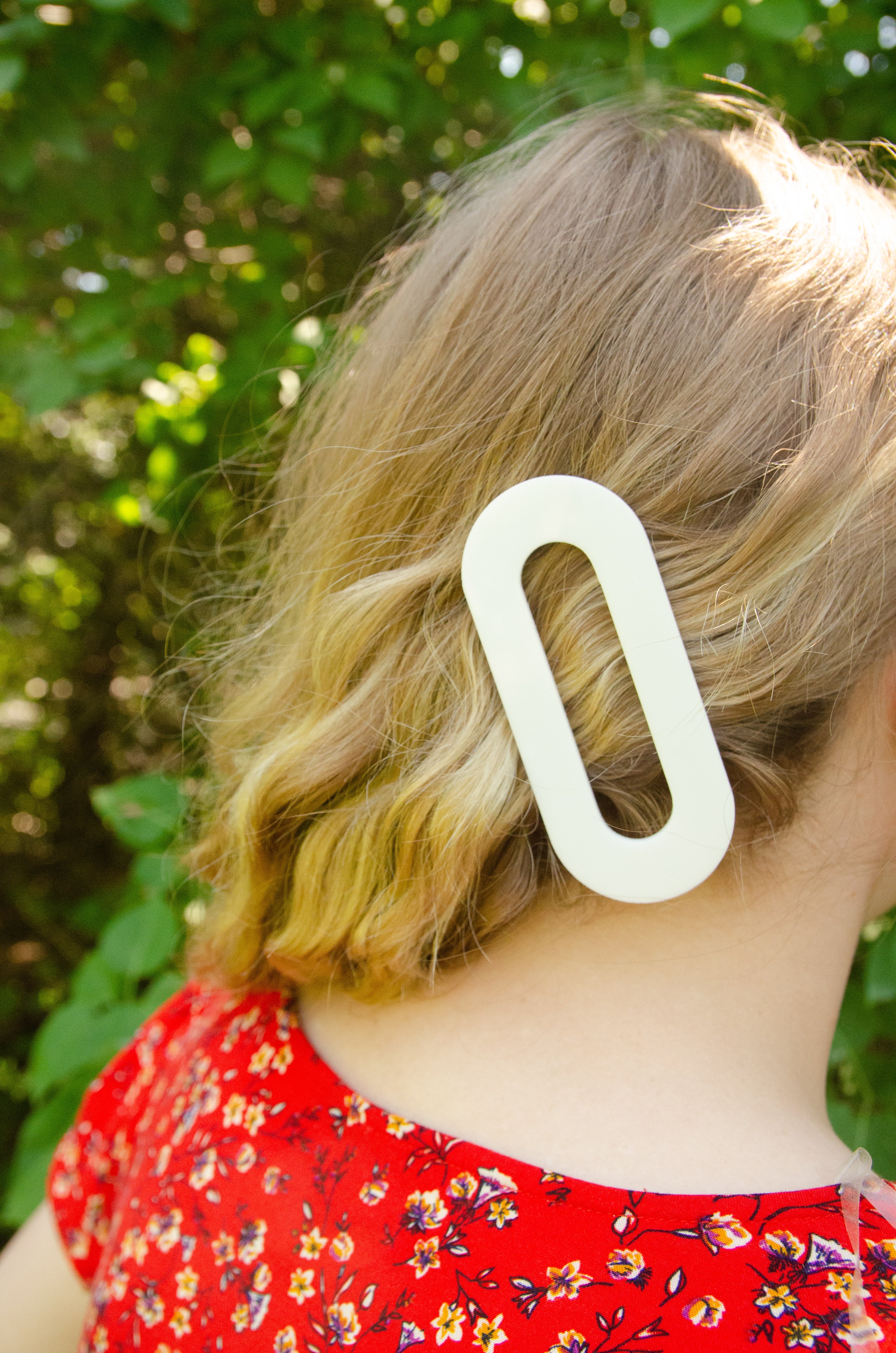 Large Oval Barrette