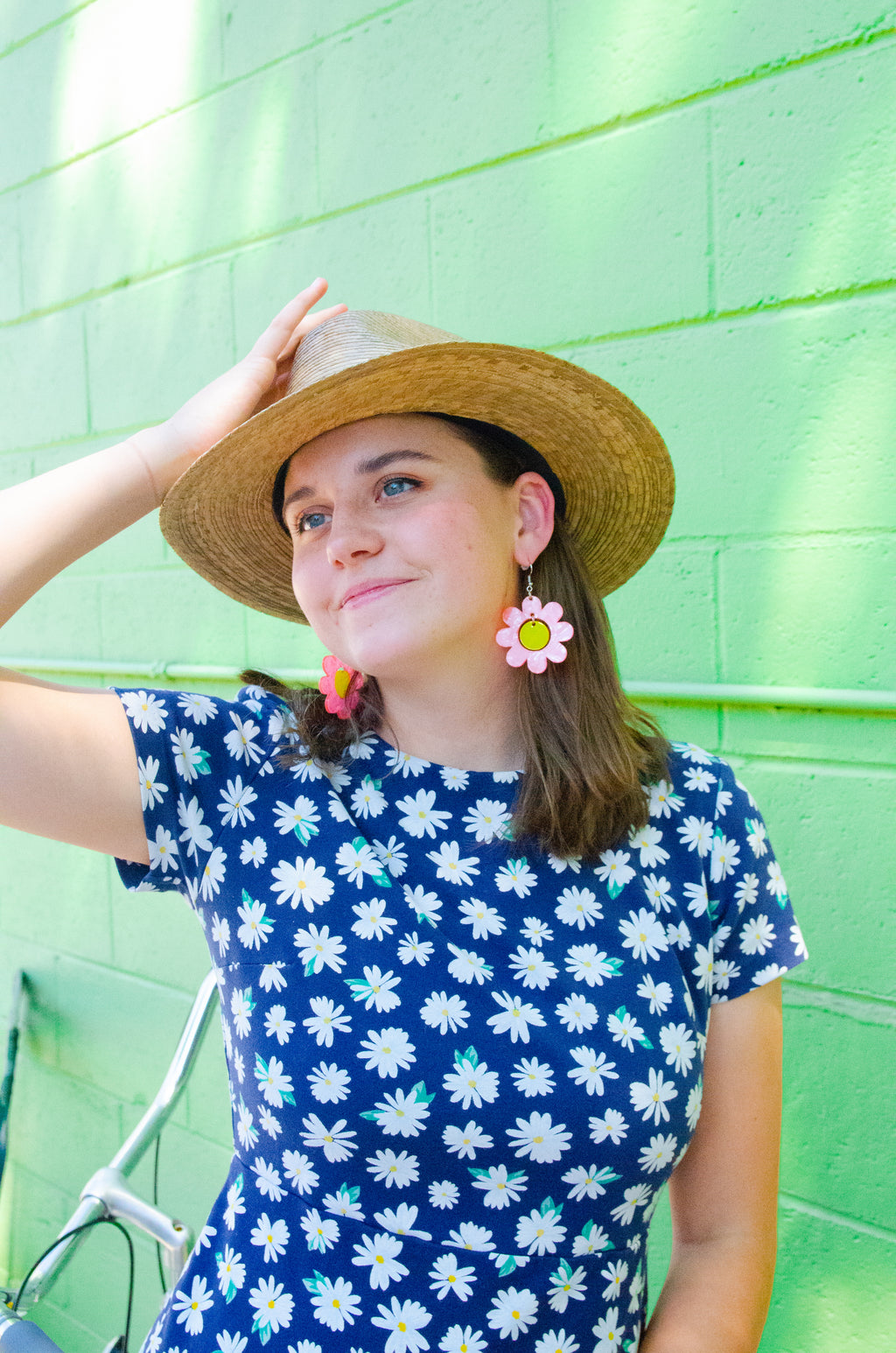 Retro Flower Earrings