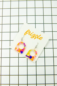 Abstract Dangle Earrings