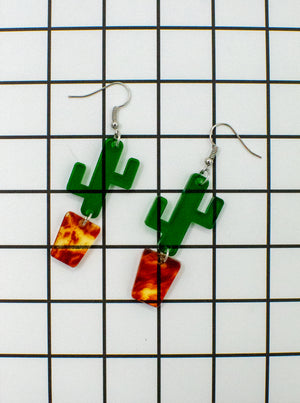 Cactus Earrings